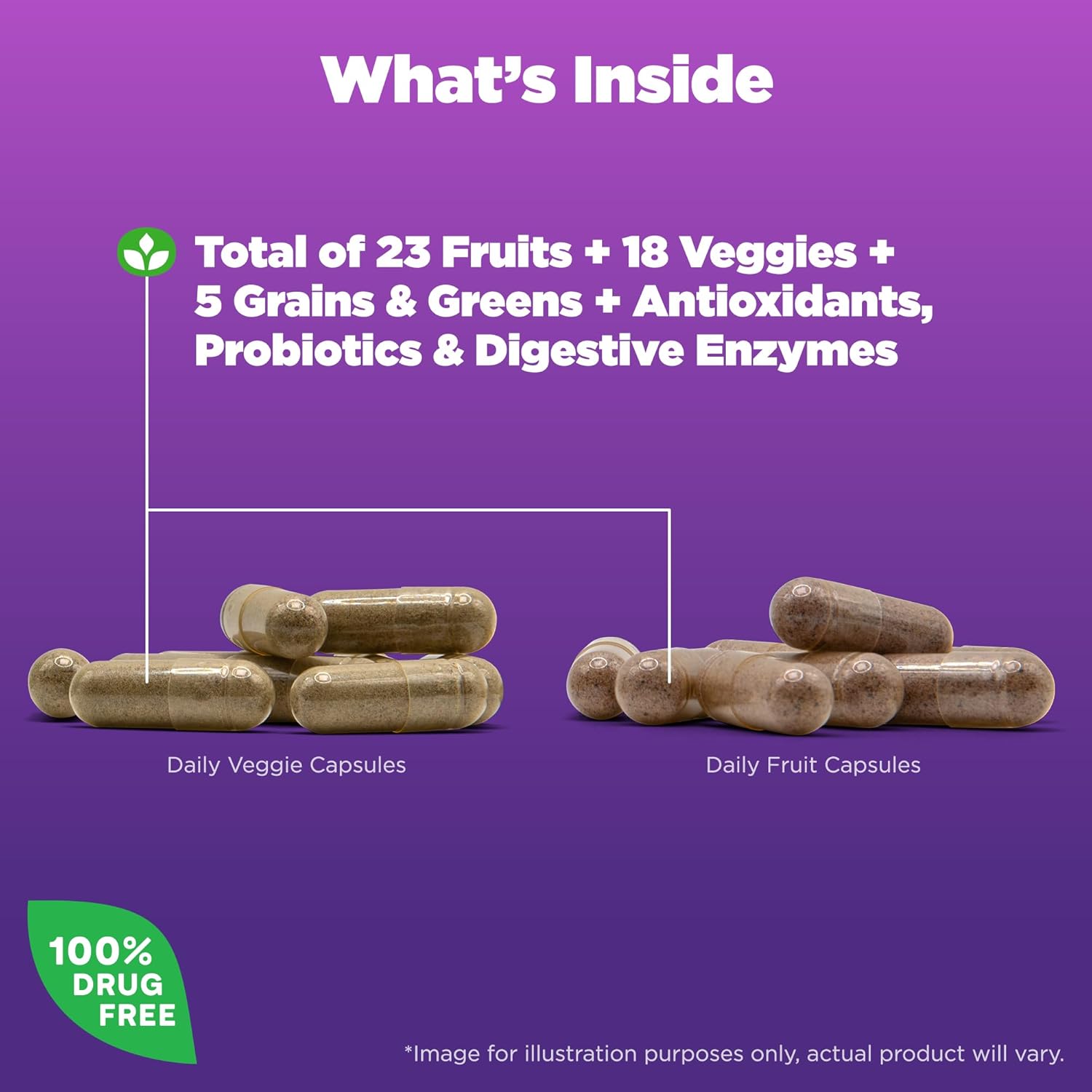 JuiceFestiv, Vitamins and Supplements for Nutrition & Well-Being, Antioxidants for Cellular Health, 90 Capsules