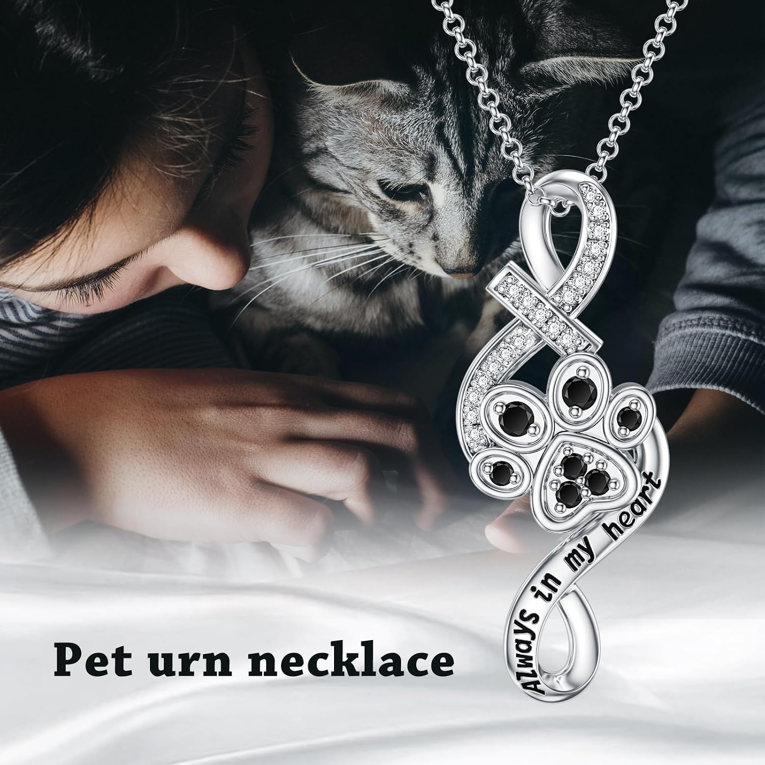 Urn Necklace for Ashes 925 Sterling Silver Butterfly Dragonfly Bee Phoenix Hummingbird Urn Necklaces Animal Crystal