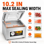 Professional Chamber Vacuum Sealer Automatic Control Seal Machine