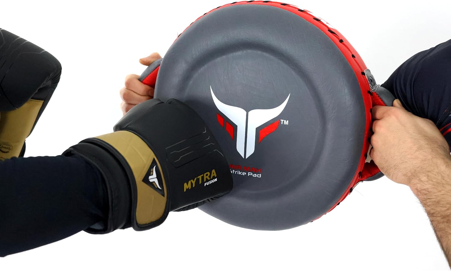 Boxing Round Pad Kickboxing Coach Training Punching Focus Mitts for Martial Arts, MMA & Muay Thai, Strike Boxing
