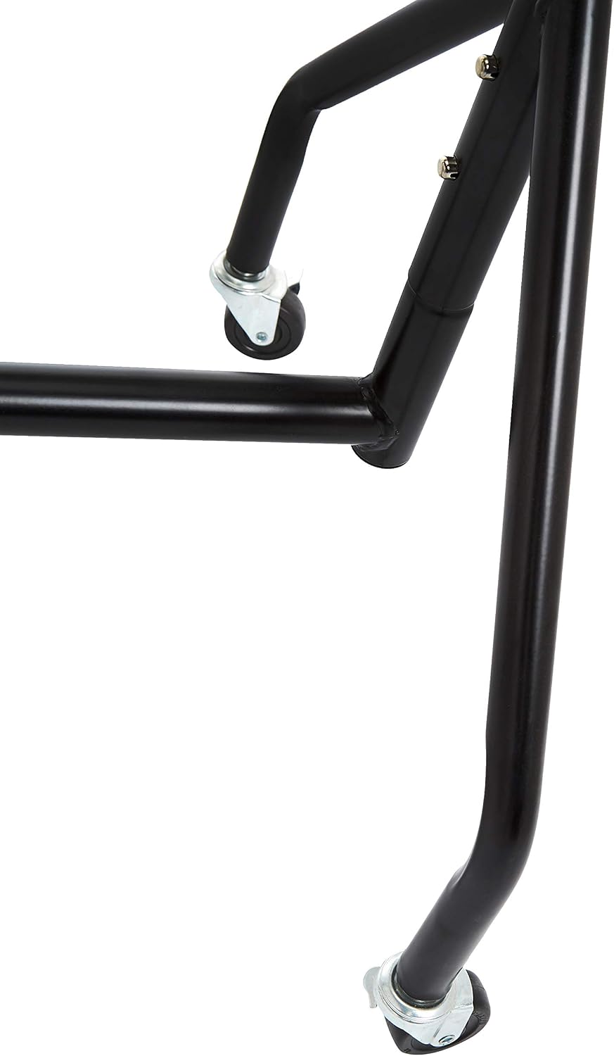 Heavy Duty Portable Rolling Garment Rack, Hanging Clothes Organizer Rail for Display and Storage, Easy to Assemble