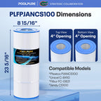 PLFPJANCS100 Pool Filter Replaces Jandy CS100 1PACK