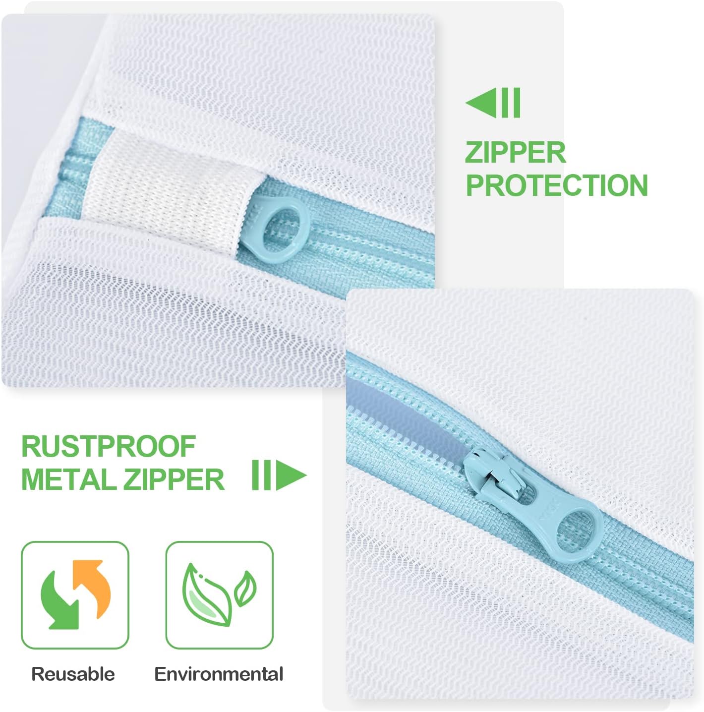 Large Mesh Washing Bag 43 x 35 Inch XXL Mesh Laundry Bag, Blue | Lingerie Bags for Laundry Large Washer Bag for