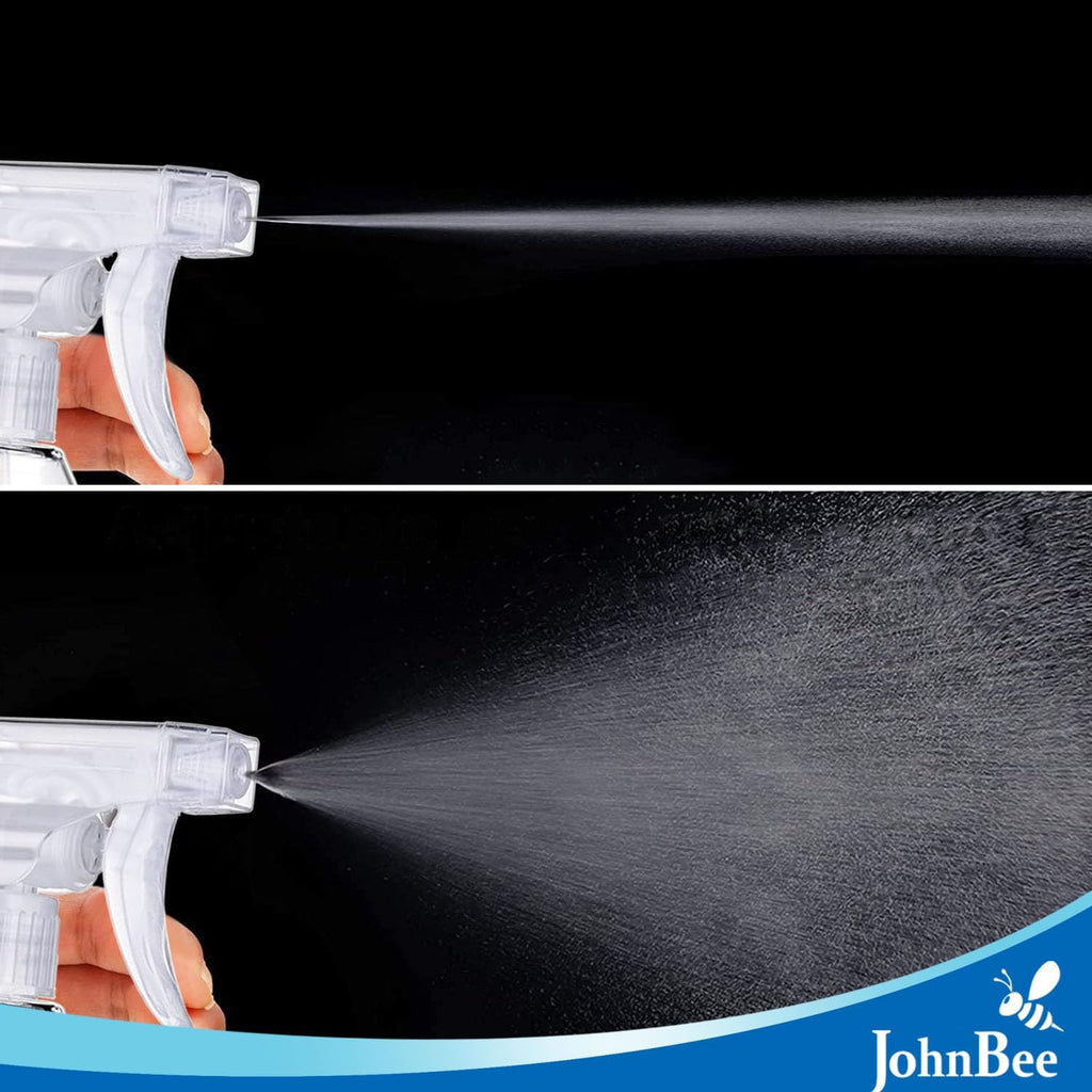 Spray Bottles - 16.9oz/2Pack - Premium Adjustable Spray Bottles for Cleaning - No Leak And Clog Mister Spray Bottle