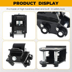 Agrovolcyn Mini Excavator Quick Hitch Coupler Compatible with 0.8-2.0 Ton