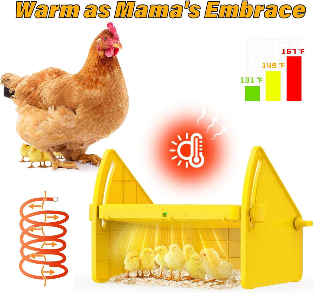 Chick Brooder Heater Plate for Baby Chicks, Ducklings & Poultry