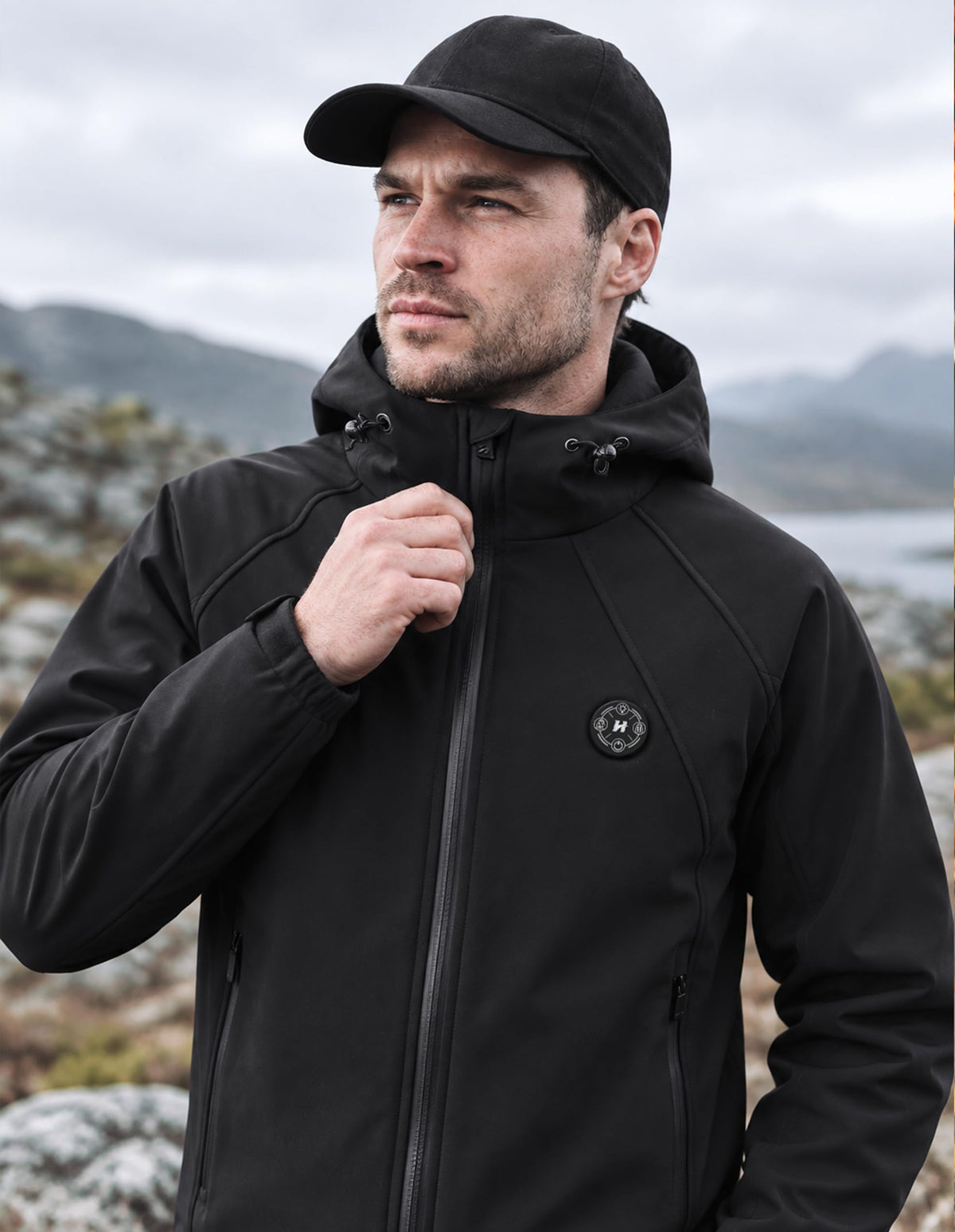 Heated Jacket for Men with 16000mAh Battery Pack Winter Coat