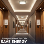 Universal Horizontal Quad Style G24Q 4-Pin LED Bulb, CFL Replacement, Type A+B, 4CCT 2700K/3000K/4000K/5000K