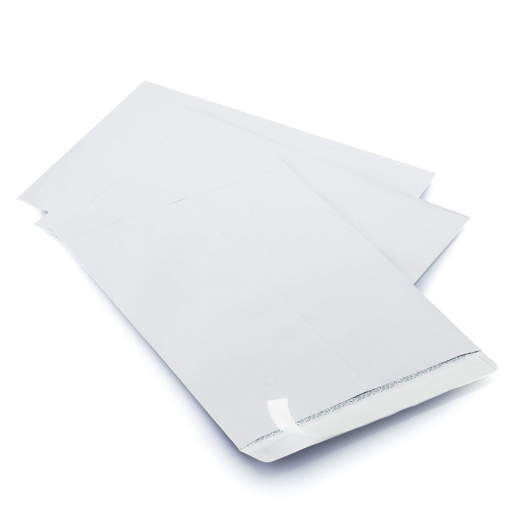 6x9 White Envelopes, Self-Seal Security Catalog Envelopes 6x9, 100 Ct