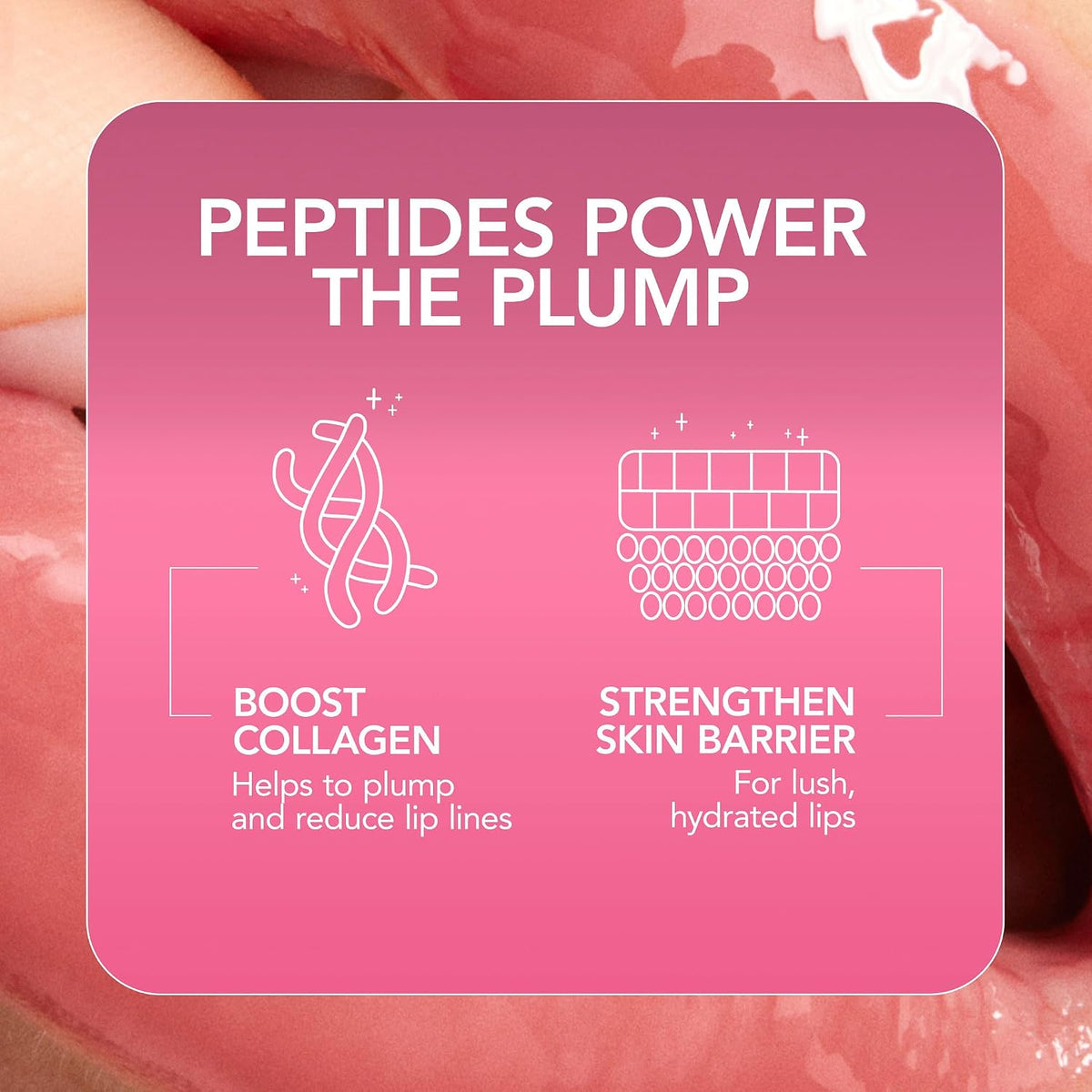 Full-On Plumping Lip Cream Gloss, 0.14 oz