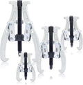 OMT 3" 4" 6" 8" Gear Puller Set, 3 Jaw Puller with Reversible Jaws