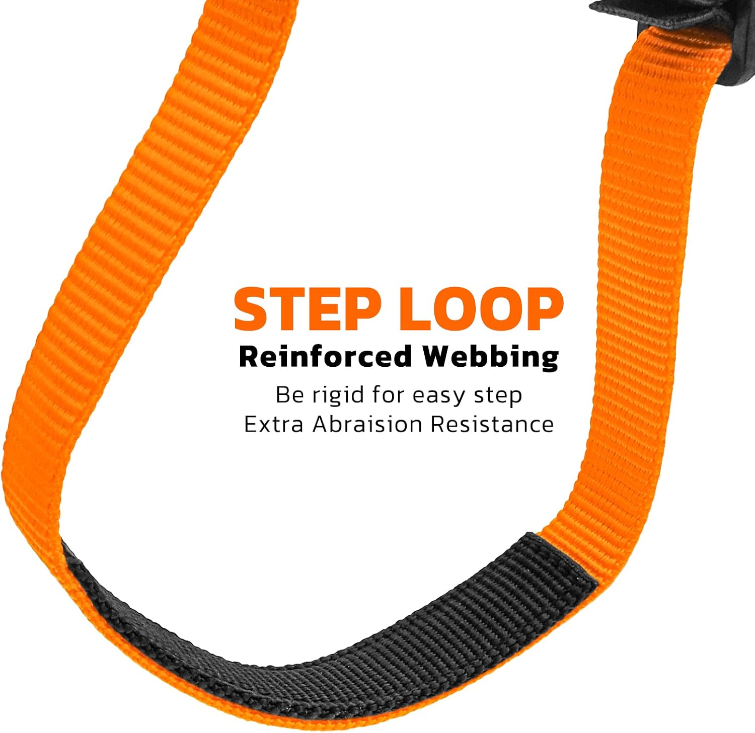 Foot Loop Ascender Sling Adjustable for Rope Ascending Climbing Arborist Caving Aid Climbing Gear SRT Rope Walking