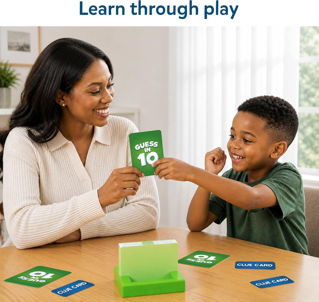 Guess in 10 Animal Planet, Card Game, Perfect for Boys, Girls, Kids, Teens, Adults Who Love Animals, Trivia Games
