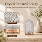 Essential Oil Diffuser for Home, 120ML Dimond Glass
