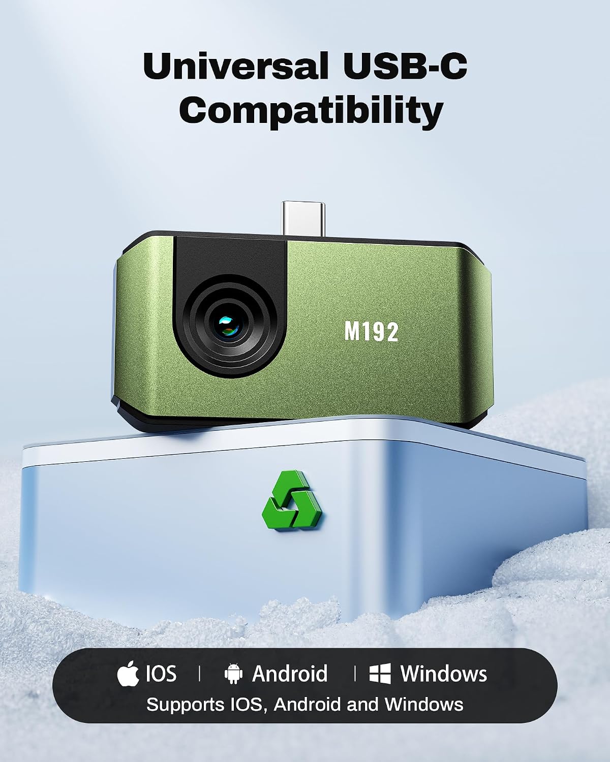 AMPBANK M192 Thermal Camera for Any USB-C iPhone & Android