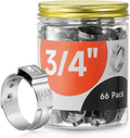 66pcs 3/4 pex crimp rings for PEX Tubing Pipe Fitting Connections