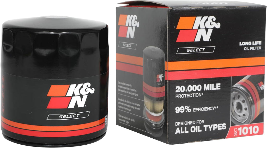 K&N Select Oil Filter: Designed to Protect your Engine, SO-1010