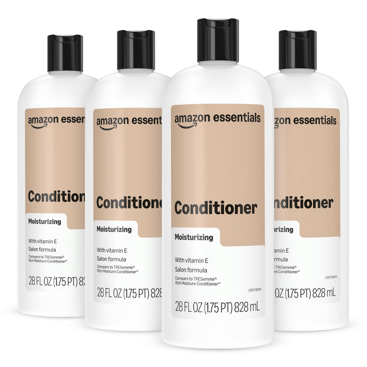 Moisture Rich Conditioner, 28 Fl Oz (Pack of 4) (Previously Amazon Basics)