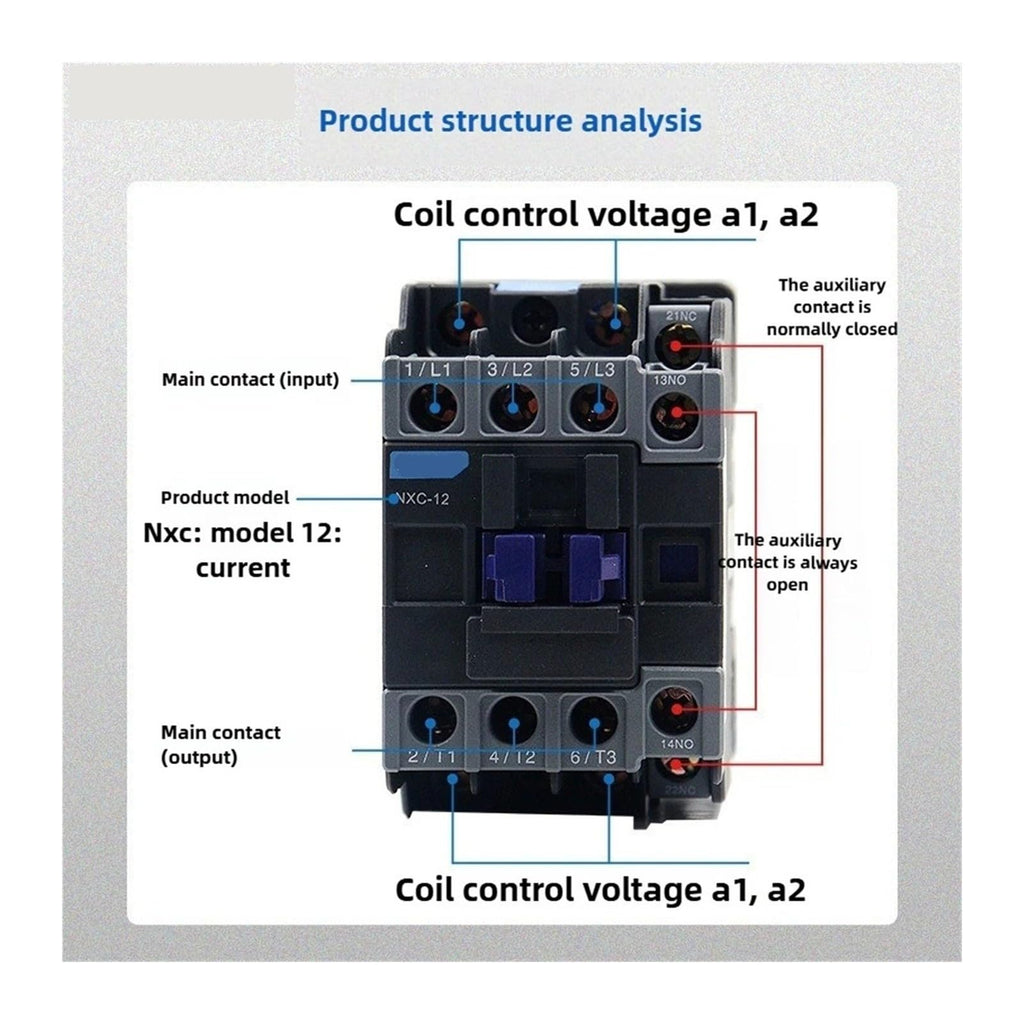 Magnetic AC Contactor，Compatible for CHINT，NXC-09