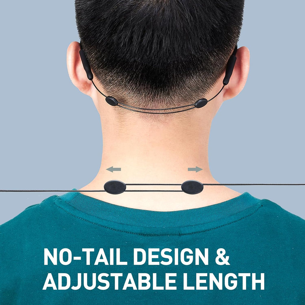 Glasses Strap -No Tail Adjustable Sunglasses Strap, Eyeglasses Strap, Cable Straps, Eye Glasses Holders Around Neck