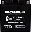 YIX30L-BS 12V 30Ah Battery for Moto Guzzi V7, 2014 Polaris Ranger