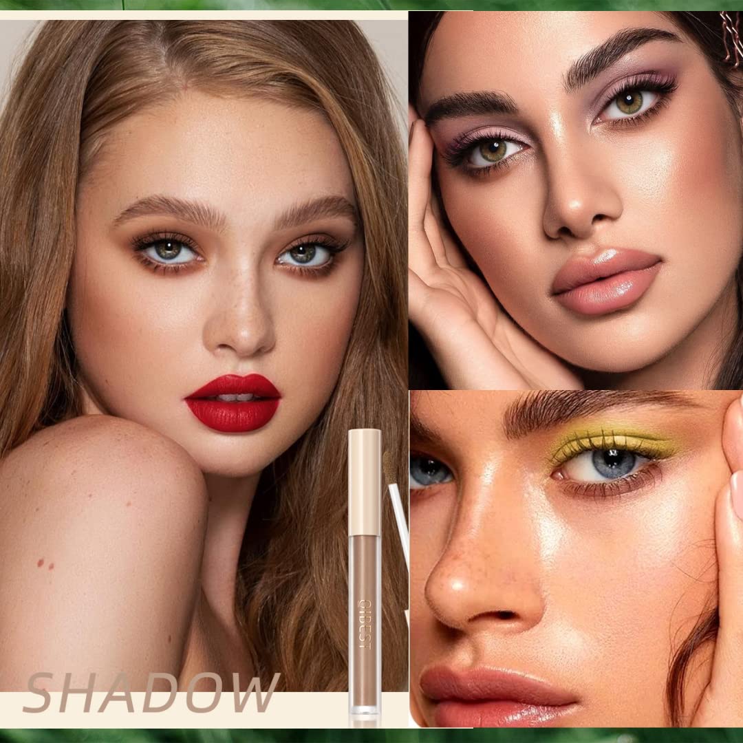 Eyeshadow liquid Matte Long Lasting High-pigmented Eyeshadow Gel Eye Makeup (Matte Bloom