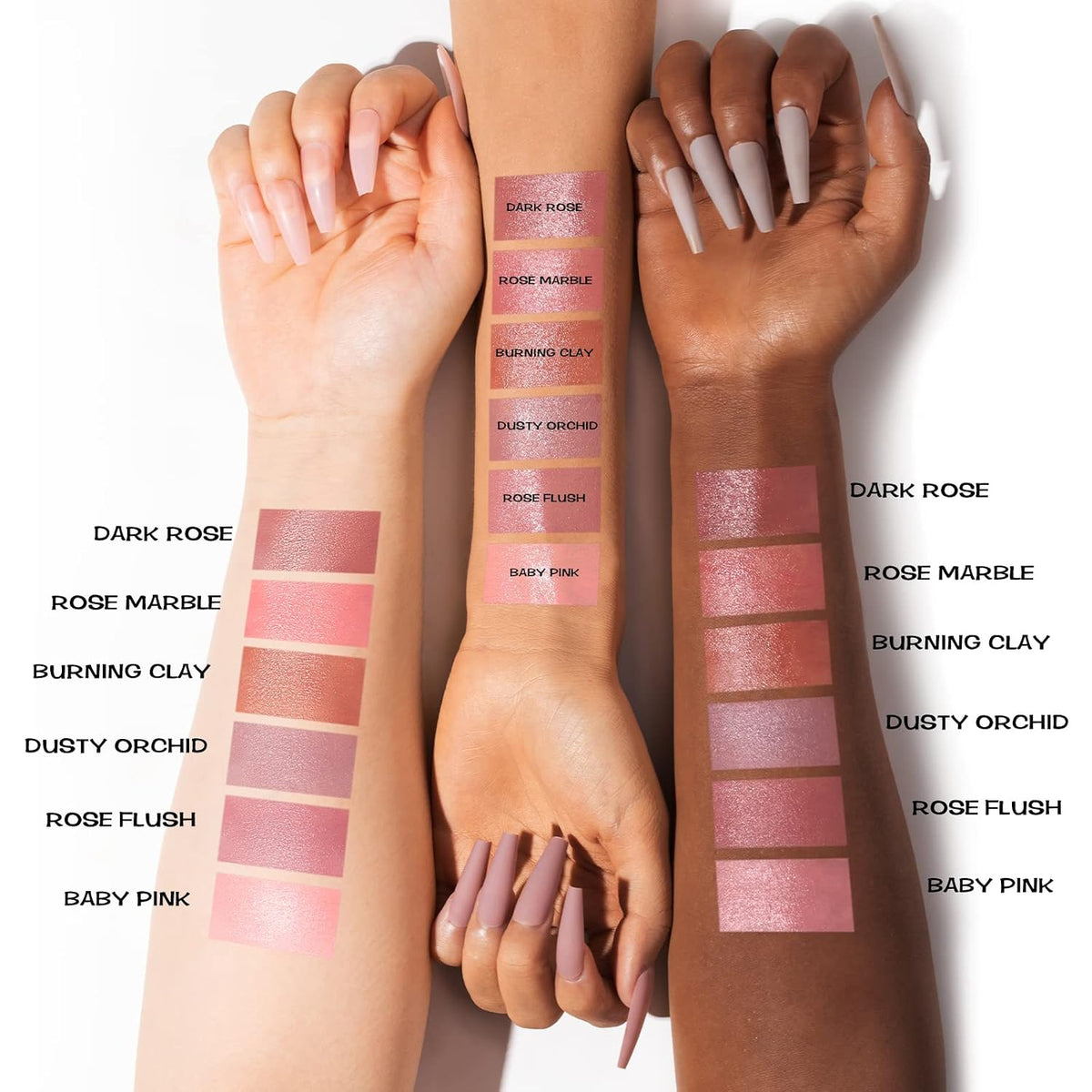 Cream Blush Makeup,Buildable Blush Stick for Cheeks,Matte and Dewy Finish,Long Wearing,Easy Application,Lightweight