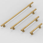 10 Pack Brushed Brass Cabinet Pulls 3 Inch(76mm) Kitchen Cabinet Handles Cabinet Hardware for Drawer Pulls