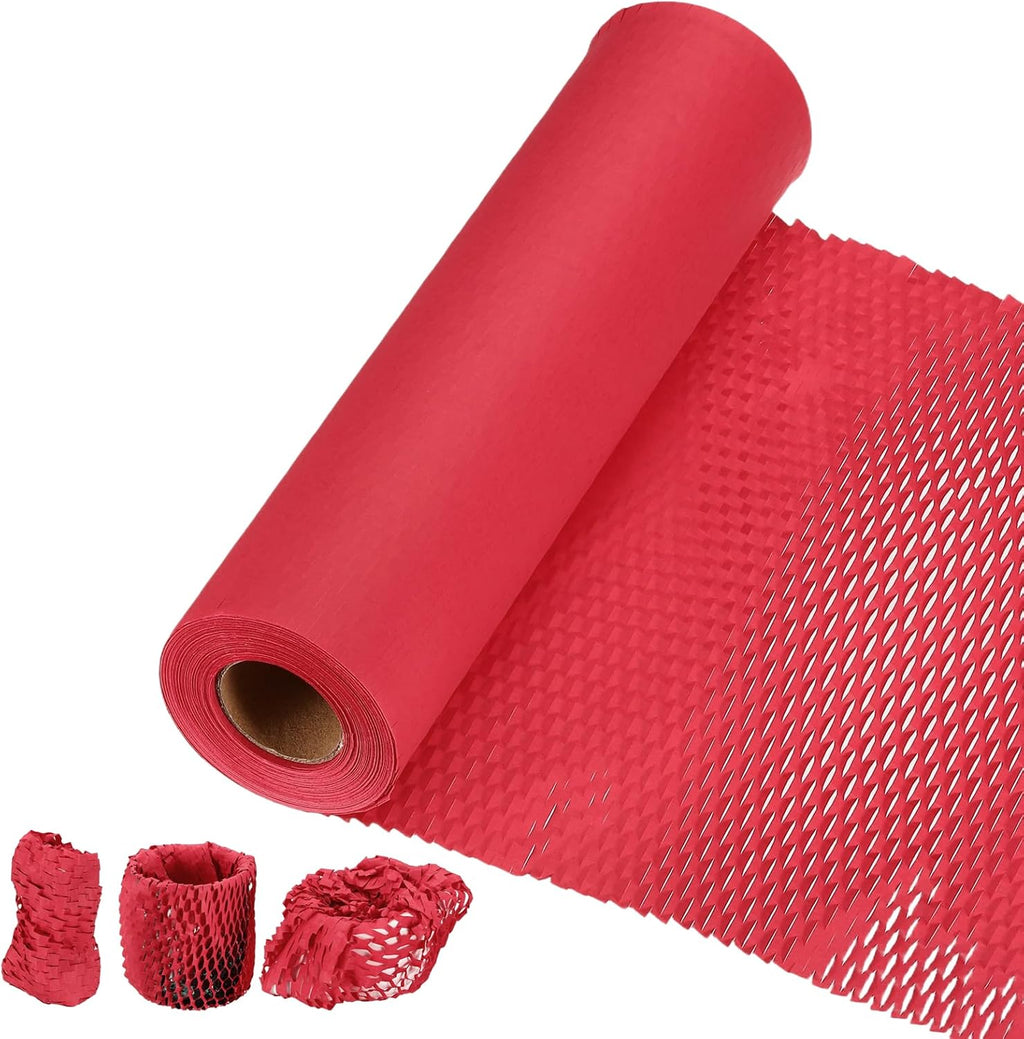 Honeycombs Packing Paper 12" x 98' Honeycombs Cushioning Wrap Roll