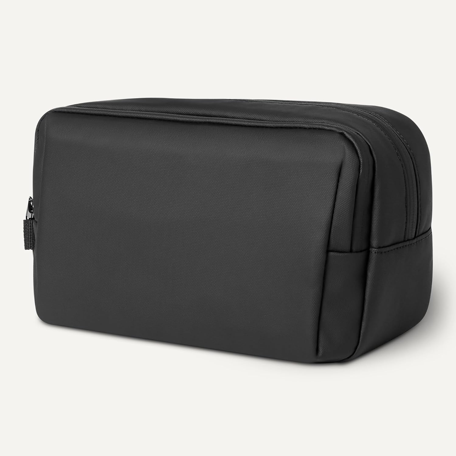 Large Travel Cosmetic Bag, Dopp Kit, Shaving Bag, Black