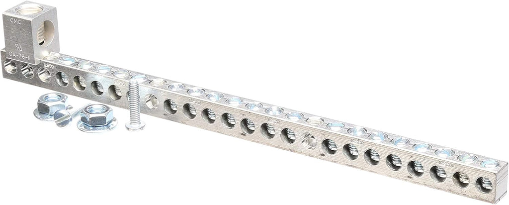 SIEMENS ECGB201 Ground Bar Kit with 20 Terminal Positions and a Ground Lug
