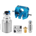 for E3D V6 Hotend Kit, 3D Printer All Metal Mount Fixed Blocks, Remote Short Direct Heat Sink 1.75mm Compatible with