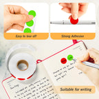 Red + Light Green 0.75 inch Round Color Coding Circle Dots Labels 2000pcs