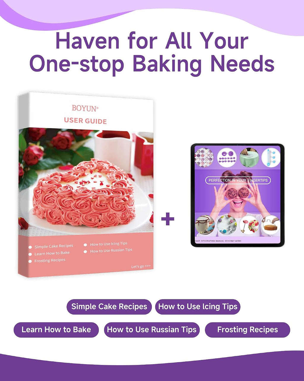 138 Cake Decorating Kit, Baking Supplies Tools for Beginners & Pros