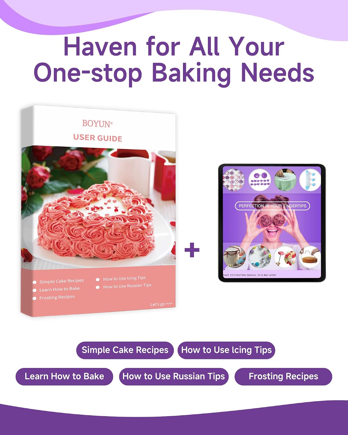 138 Cake Decorating Kit, Baking Supplies Tools for Beginners & Pros