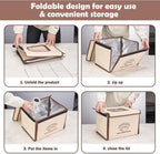 Bread Proofing Box Folding with 50-113℉ Temp Control & 48H Timer Warming
