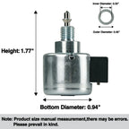 HEMRUNK Fuel Shut-Off Solenoid 846639 for B-S Engine Replace 692734 694393