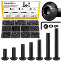 660PCS M4 Hex Button Screws Assortment Kit, M4x6/8/10/12/16/20/30 mm
