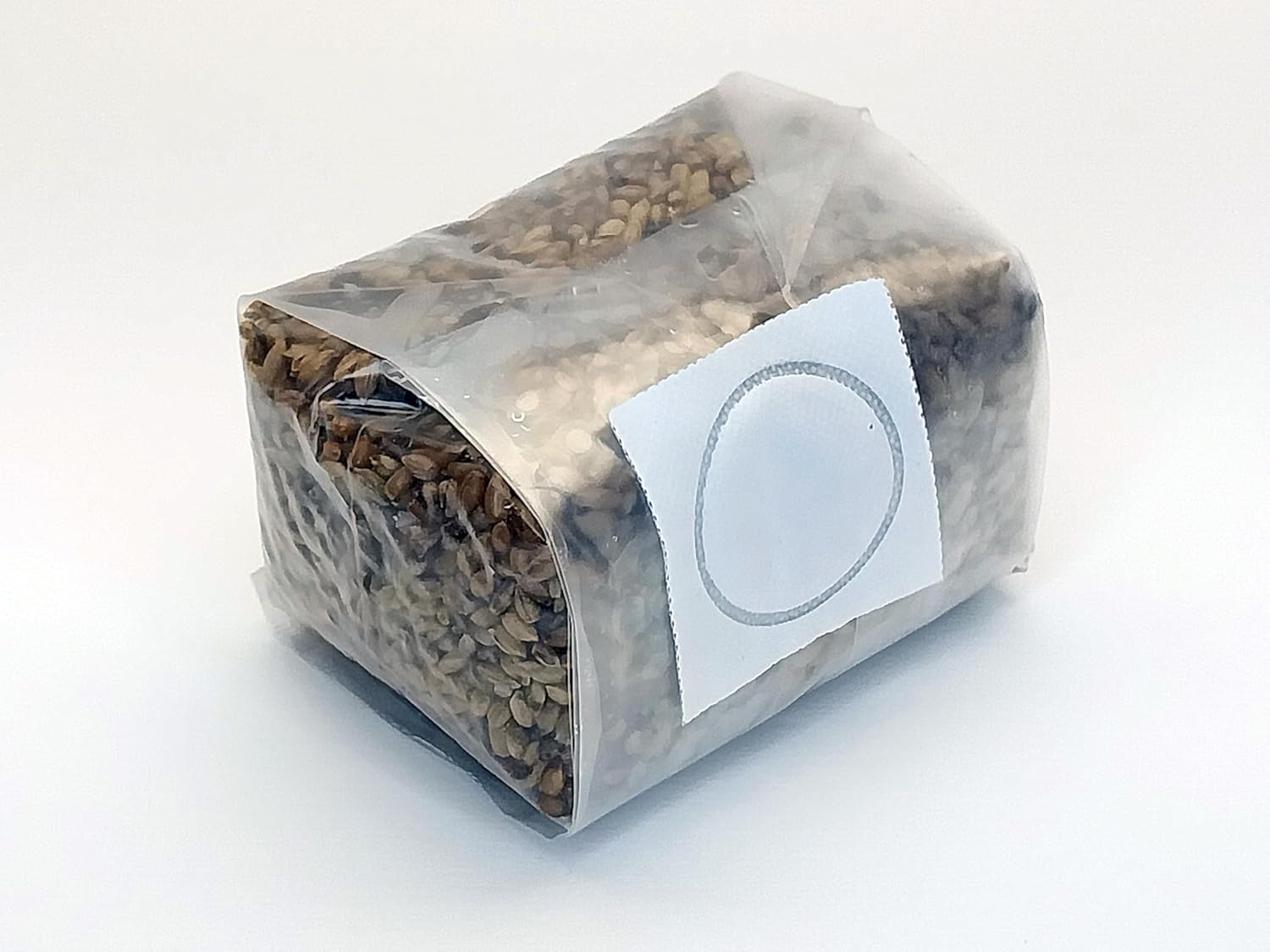 1lb Sterilized Rye Berry Grain Mushroom Substrate Bag for Mushroom Cultivation and Making Grain Spawn