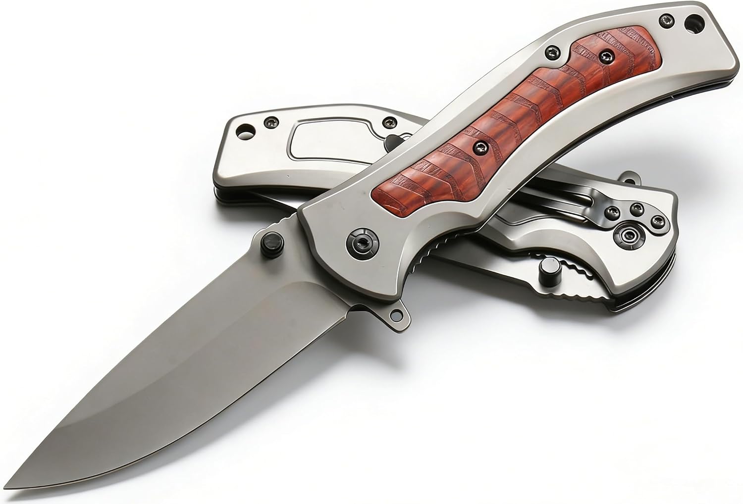 SA26 Spring-Assisted knife, 3.54" Assisted-Opening knife Folding Pocket knives for men, Safety Liner Lock and