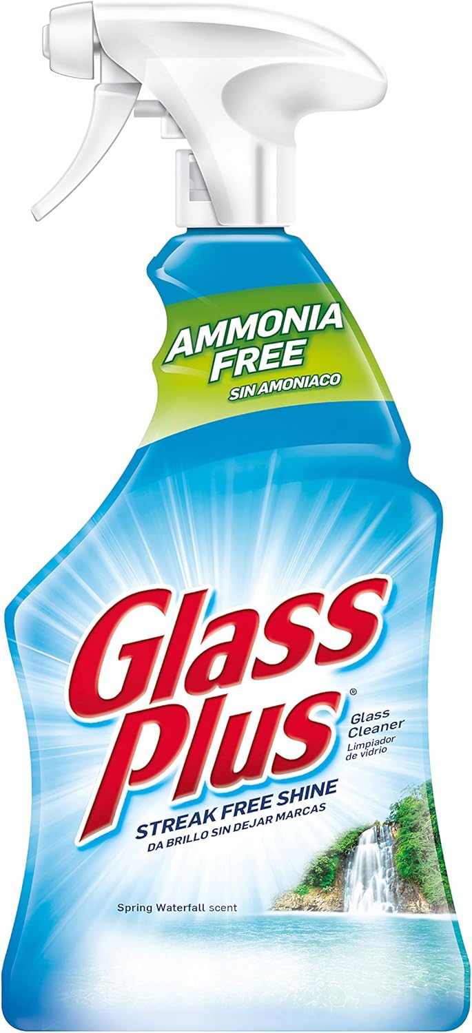 Glass Cleaner Spray, Window & Mirror Cleaner, 32 Fl Oz