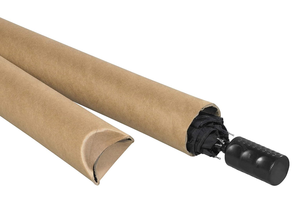 PS2515K Crimped End Mailing Tubes, 2-1/2" x 15", Kraft (Pack of 30)