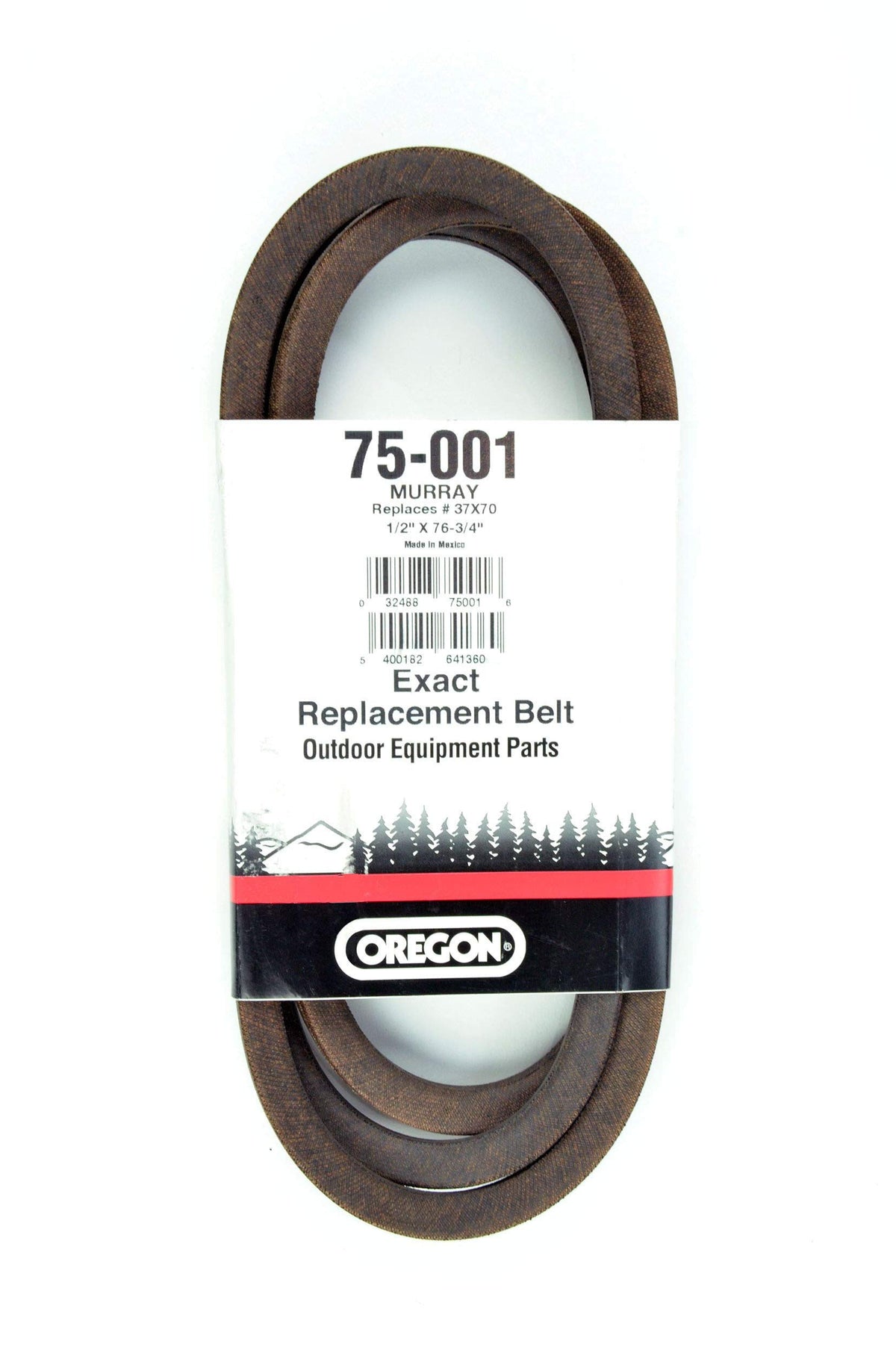 Oregon 75-001 Primary Drive Belt Replacement for Murray 037x70MA