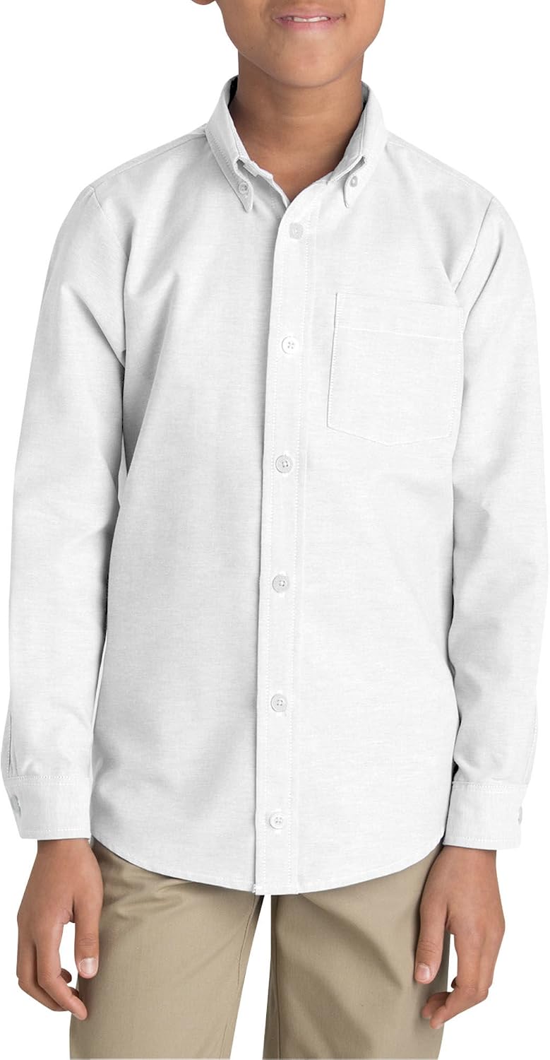 Kids Boys 8-20 Long Sleeve Oxford Shirt