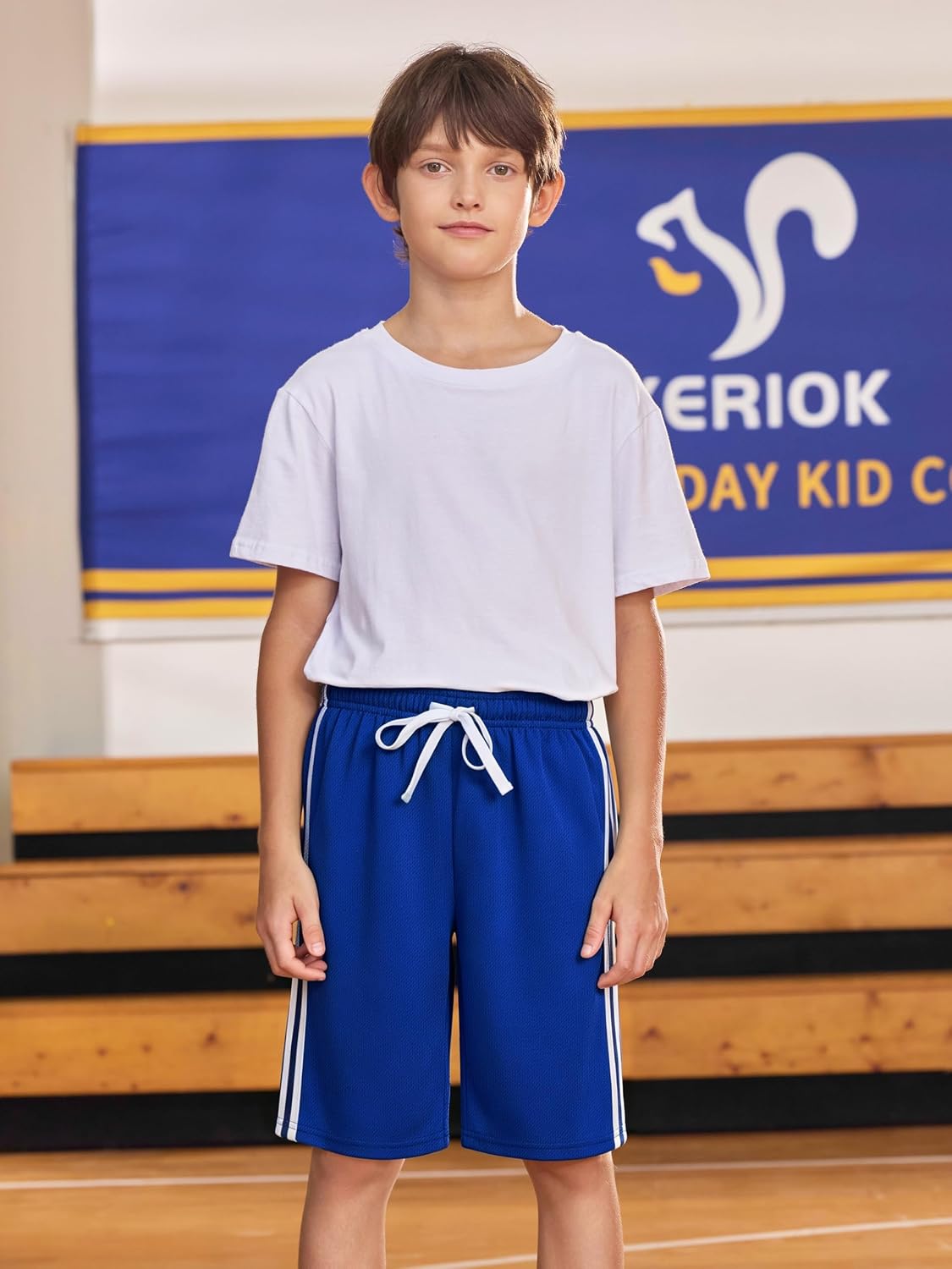 5 Pack Boys Athletic Shorts Mesh Basketball Soccer Quick Dry Shortss | Dry-Fit,Toddler Kids Clothes,Outdoor Active