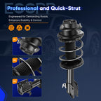 ECCPP Struts Complete Struts Spring for 2000-2004 for Subaru Legacy Struts