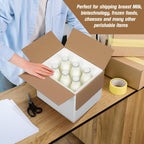 4 Pack Reusable Insulated Shipping Cooler Box, 11" x 9" x 9"
