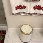 Bathroom Trash Can with Lid, Automatic Motion Sensor Trash Can