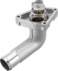 BDFHYK 902-5902 Upgrade Aluminium Coolant Thermostat Housing Assembly Compatible with INFINITI JX35 QX60, Compatible with Nissan Altima Maxima Murano Pathfinder Quest
