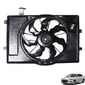Radiator A/C Condenser Cooling Fan Replacement for Elantra 2017-2019